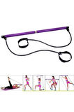 CKSpor Squat Pilates Studio Evde Spor Egzersiz Çubuğu Kalça Basen Sıkılaştırıcı Pilates Barı Plates