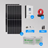 CKS ENERJI 3kW Hazır Solar Paket Kolay Kurulum(MİNİMUM PAKET)