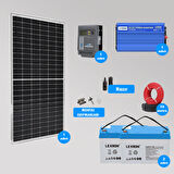 Mini Bağ Evi ve Karavan SolarGüneş Enerji Sistemi 2500W Depolama
