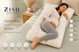  Cleanfresh Huggle Çift Taraflı 5 Bölge Destekli Yıkanabilir Yatak Kumaşlı Hamile Yastığı 80X120