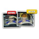 ORJİNAL! Clear View Gündüz ve Gece Anti-Glare Oto Güneşlik!
