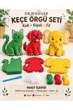 Keçe örgü seti 3lü set