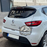 Renault Clio 4 2012-2019 Bagaj Üstü Yarasa Spoiler Bagaj Çıtası Piano Black Spoyler