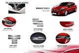 Clio 4 Krom Aksesuar Set 6 Takım 17 Parça