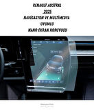 Renault Austral 2025 Navigasyon ve Multimedya Uyumlu Nano Ekran Koruyucu