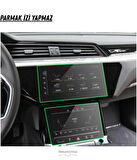 Audi Q8 2025 Navigasyon,Multimedya ve Alt Kontrol Paneli Uyumlu Nano Ekran Koruyucu