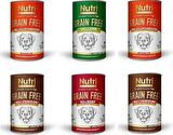 Nutri Canin Karışık Etli Tahılsız Yetişkin Köpek Konservesi 400 G 6 Adet