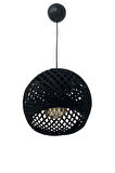 Sarkıt İp Top Avize 20cm Başlık AMPUL DAHİL DEĞİLDİR (70cm Kablo)