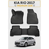 Kia Rio 2017+ 3D Havuzlu Oto Paspas | Kauçuk, Kaymaz, Koku Yapmaz, Araca Özel Tam Uyum