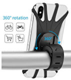 Esnek Silikon Örümcek Bisiklet Telefon Tutucu