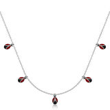 925 Ayar Gümüş Uğur Böceği Şans Kadın Kolye