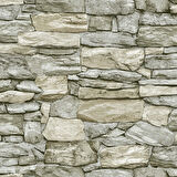 Kale Taş Duvar Desenli Kendinden Yapışkanlı 3D Duvar Raf Kapı Kaplama Kağıdı 3 Metre 60 Cm