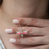 Gümüş Yusufçuk Kadın Kolye