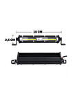 18W 15 cm COB LED Off Roan LED Bar ATV Kamyon Tır Traktör İş Makinesi