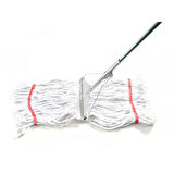 Cod-Ex Geniş Islak Mop Paspas Ucu Başlığı Püskül - Pamuklu - 500 Gram. - 25 Cm. - Beyaz - 3 Adet
