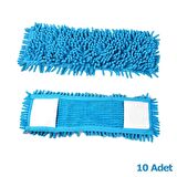 Cod-Ex Mikrofiber Islak Kuru Nemli Makarna Şönil Palet Tablet Mop Yedeği - 60 Cm. - 10 Adet