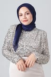 Harem Scarf Como Saten Eşarp V-4