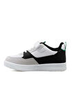 Cool Max Force Sneaker Çocuk Spor Ayakkabı Siyah Beyaz Kırmızı