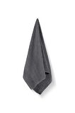 Doğal Pamuklu 3'lü Banyo Havlu Seti Soft Rare 30x50+50x90+90x150 Cm Antrasit
