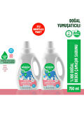 %100 Doğal Bebek Çamaşır Sabunu Kendinden Yumuşatıcılı Bitkisel Deterjan Vegan 750 ml X2 Adet