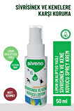 Siveno %100 Doğal Yaz Seti Sinek Kovucu+Yatıştırıcı Stick+Leke Karşıtı Güneş Losyonu