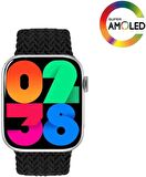 HK9 Pro Akıllı saat 2.02 inch AMOLED Ekran Pusula Gerçek Nabız Monitörü Oyun Fener Mesaj Arama