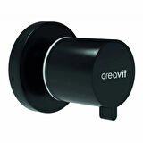 Creavit Aç Kapa Ara Kesme Valfi 1/2-1/2" Siyah Mat- AC50L.SYM