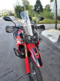 MOTOCAM Honda CRF 250 Rally Siperlik Ön Cam 2017-2025 Model 56cm Şeffaf Renkli 4mm