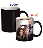 Kişiye Özel  Sihirli Kupa   Bardak   Renk Değiştiren Kupa – 330 ml