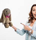Uyku Arkadaşım Uzun Kulak Bunny Peluş Tavşan 65 cm
