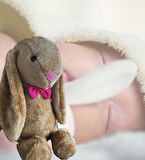 Uyku Arkadaşım Uzun Kulak Bunny Peluş Tavşan 65 cm