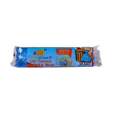 Niceplast Mavi Orta Boy 55x60 Cm. 30 Litre Çöp Torbası Poşeti - 20 Adetlik 50 Rulo- 1000 Adet / Koli