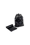 Endüstriyel Jumbo Boy Siyah Çöp Torbası Poşeti - 700 Gr. - 90 Litre - 80 x 110 Cm / 10 Adetlik Rulo