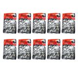 Arma Baskılı Mini Blok Poşet Torba - No : 0 - 20x30 Cm. - Siyah - 100 Adetlik 10 Paket