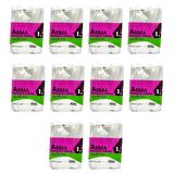Naksan Arma Şeffaf Naylon 2 lik 23x36 Cm. Bakkaliye Poşeti Torbası - 1 Kg. - Ort. 190 Adet - 10 Paket