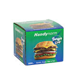Handynorm Hamburger Burger Pide Tost Sandviç Kılıfı Poşeti - 12.5x12.5 Cm. - 2000 Adetlik 10 Kutu  
