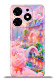 Tecno Spark 10 Pro Esnek Silikon Kamera Koruma 4k Desenli Özel Tasarım - Yeryüzü Cenneti
