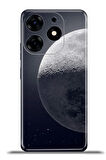 Tecno Spark 10 Pro Esnek Silikon Kamera Koruma 4k Desenli Özel Tasarım - Fullmoon