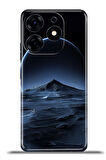 Tecno Spark 10 Pro Esnek Silikon Kamera Koruma 4k Desenli Özel Tasarım - Yakın Dolunay