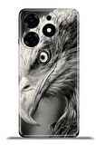 Tecno Spark 10 Pro Esnek Silikon Kamera Koruma 4k Desenli Özel Tasarım - Profil Kartal