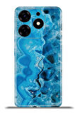 Tecno Spark 10 Pro Esnek Silikon Kamera Koruma 4k Desenli Özel Tasarım - Modern Ametist