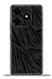 Tecno Spark 10 Pro Esnek Silikon Kamera Koruma 4k Desenli Özel Tasarım - Zebra Mod