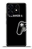 Tecno Spark 10 Pro Esnek Silikon Kamera Koruma 4k Desenli Özel Tasarım - Player1