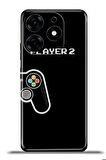 Tecno Spark 10 Pro Esnek Silikon Kamera Koruma 4k Desenli Özel Tasarım - Player2