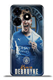 Tecno Spark 10 Pro Esnek Silikon Kamera Koruma 4k Desenli Özel Tasarım - Kevin Debruyne