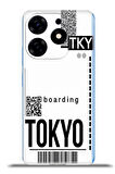 Tecno Spark 10 Pro Esnek Silikon Kamera Koruma 4k Desenli Özel Tasarım - Tokyo Bilet