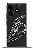 Tecno Spark 10 Pro Esnek Silikon Kamera Koruma 4k Desenli Özel Tasarım - Okbro