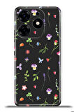 Tecno Spark 10 Pro Esnek Silikon Kamera Koruma Kişiye Özel Harfler Flora - l Harfi