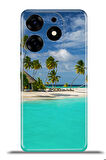 Tecno Spark 10 Pro Esnek Silikon Kamera Koruma 4k Desenli Özel Tasarım - Bora Bora