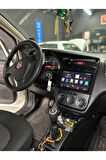 Fiat Linea 2007-2011 Uyumlu Çerçeveli Android 12 Multimedya Carplay 6gb Ram 64gb Hdd Ekran